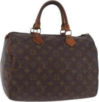 Louis Vuitton Pre-owned Handbags, female, Brown, Size: ONE SIZE Pre-owned Speedy 30 Hand Bag