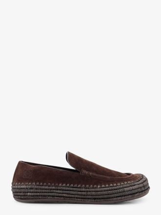 Loewe Mocassini Rio in suede e rafia - LOEWE - gender_Man