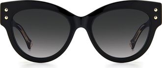 Carolina Herrera 54mm Cat Eye Sunglasses in 0807-9O at Nordstrom Rack
