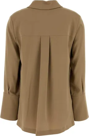 Max Mara Nocciola Exterior: Silk Elastane Maglie Sweater