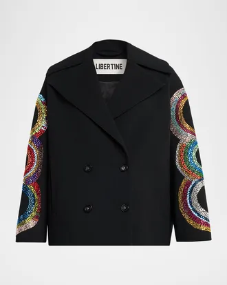 Libertine - Libertine Sonia Crystal-Embellished Deauville Jacket