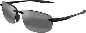 Maui Jim Hookipa Ultra AF Neutral Grey Wrap Unisex Sunglasses 677-02 60