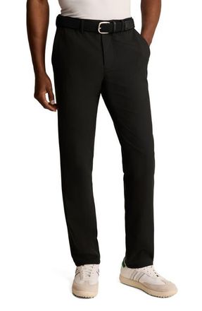 Bonobos Performance Link Recycled Polyester Golf Pants in Jet Black at Nordstrom, Size 34 X 32