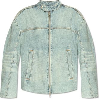 Diesel De-Marge-Fse Denim Jas - Dames - Spijkerjassen - Blauw - M - Denim - Jassen