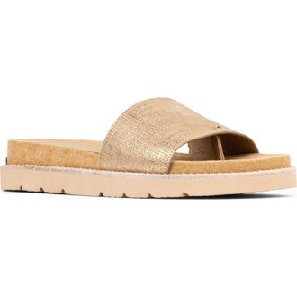 Donald J Pliner Joella Slide Sandal in Camel at Nordstrom Rack, Size 9.5