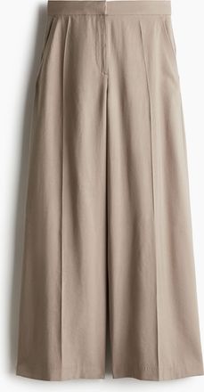 H&M Weite Hose - Brown