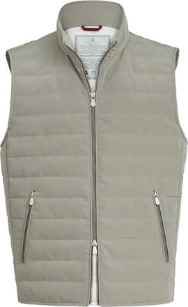 Brunello Cucinelli Bodywarmer - Groen