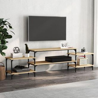 vidaXL TV Cabinet Sonoma Oak 197x35x52 cm Engineered Wood vidaXL
