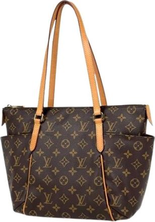 Louis Vuitton Pre-owned Tote Bags, female, Brown, Size: ONE SIZE Pre-owned Totally PM Monogram Tote Bag