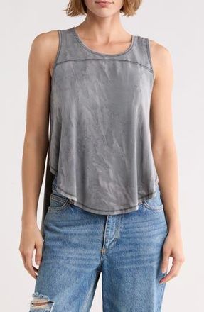 Go Couture High-Low Tank in Moss at Nordstrom Rack, Size X-Large