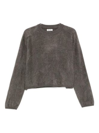 Soft Goat Cashmere Crewneck Jumper-Donna