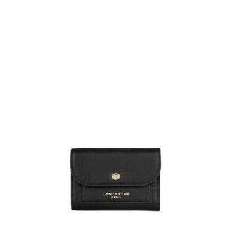 Lancaster Sierra Pm Portemonnee - Dames - Accessoires - Zwart - Maat: ONE Size Leer