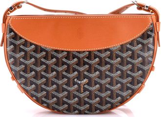 Goyard Hirondelle Shoulder Bag Coated Canvas and Leather