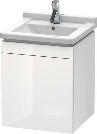 Duravit Duravit L-cube Mueble De Pared, 1 Puerta, Con Bisagra A La Derecha, 460mm, Para Starck 3 030348, Color: Laca Blanca De Alto Brillo - Lc6168r8585