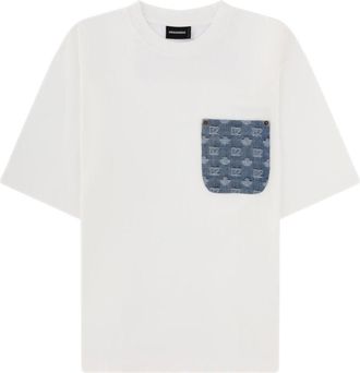Dsquared2 T Shirt With Logo Pocket