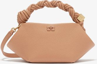 Ganni Tawny Birch Mini Bou Bag in Brown