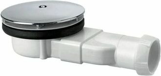 OEM Ahlsen - Desag&uuml;e De Ducha Extraplano &Oslash;90 Mm - Altura 40 Mm - Dise&ntilde;o Moderno Para Platos De Ducha Extraplanos - Cesta Extra&iacute;ble Accesible Desde Arriba