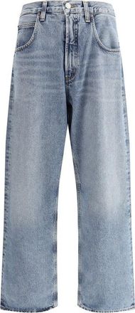A Gold E Agolde Cotton High-Waisted Mens Jean