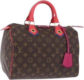 Louis Vuitton Pre-owned Speedy 30 - Dames - Vintage Handtas - Bruin - ONE Size - Vintage
