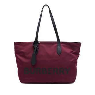 Burberry Pre-owned Burberry Eco Nylon Logo Tote Unisex CTTE6ETFHT4UD8NN
