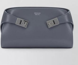 Ferragamo hug small structured crossbody shoulder bag