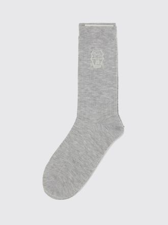 Brunello Cucinelli Socks Men color Smoke Grey