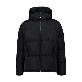 Off-white Heren, Jassen, Zwart, Maat: L Leer