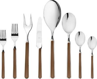 Mepra Fantasia Flatware Set - 43 Pieces in Tobacco at Nordstrom