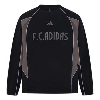 adidas Tiro Football Warm Up Wear Inspired Track Sweatshirt Asia Sizing Black KX2847