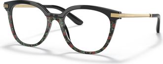 Dolce & Gabbana 52mm Phantos optical glasses in Black at Nordstrom