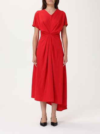 Meimeij Abito lungo asimmetrico Meimeij in poliestere