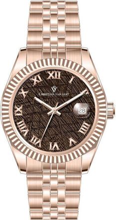 Christian Van Sant Stellar Black Dial Mens Watch CV0706