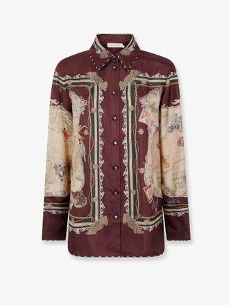 Zimmermann Camicia Valiant Twill in seta - ZIMMERMANN - gender_Woman