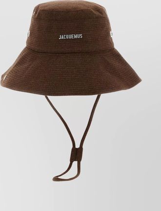 Jacquemus de-nîmes wide brim bucket hat