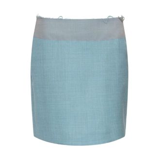 Maison Margiela Short Skirts, female, Blue, Size: XS Short Skirts