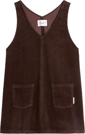 Marc O'Polo Corduroy Jurk A-Lijn - Dames - Korte kleedjes - Bruin - L - Katoen - Kleedjes