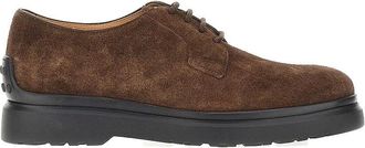 Tod's Veterschoenen van su&egrave;de - Heren - Schoenen - Bruin - Maat: 41 EU Su&egrave;de