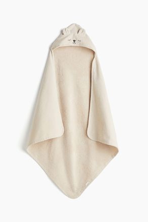 H&M Badehandtuch mit Kapuze - Beige