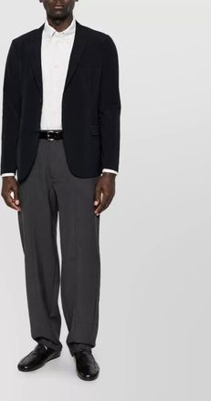 Emporio Armani wool tailored trousers