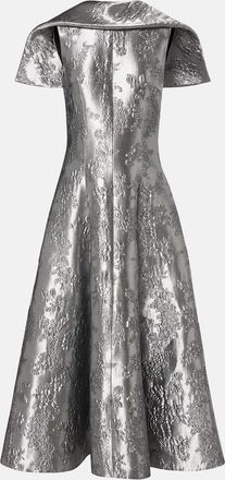 Emilia Wickstead Harlow cloqu&eacute; jacquard cocktail dress