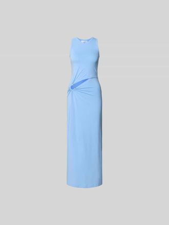 Paco Rabanne Maxikleid mit Cut-Out in Hellblau, Gr&ouml;&szlig;e L