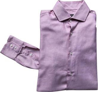 HUGO BOSS Boss Hugo Boss Red & White Check Shirt Size 15