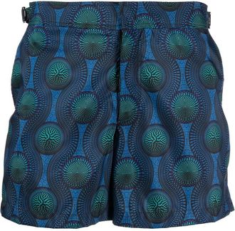 Ozwald Boateng Printed Swim Shorts