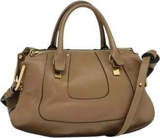 Chlo&eacute; Pre-owned Handbags, female, Beige, Size: ONE SIZE Pre-owned Hand Bag