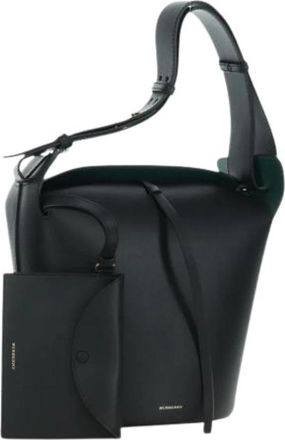 Burberry Pre-owned Vintage Bucket Bag - Dames - Vintage Tas - Zwart - ONE Size - Leer - Vintage