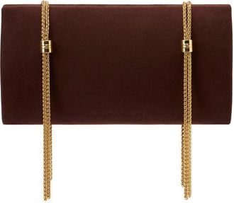 Elisabetta Franchi Ophidia Schoudertas - Dames - Schoudertassen - Bruin - ONE Size - Katoen - Tassen