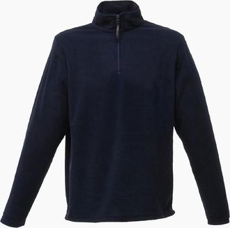 Regatta Mens Regatta Mens Micro Zip Neck Fleece Top (170 GSM) - Navy - Size: 40