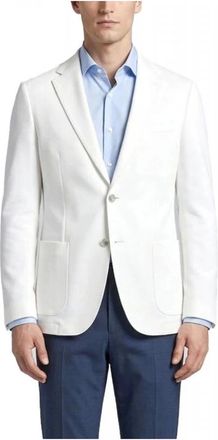 HUGO BOSS Uomo, Giacche, Bianco, L, new