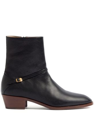 Valentino Garavani Pat ankle boots - Black