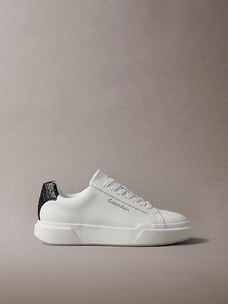 Calvin Klein Zapatillas Chunky De Piel Resistentes Y Con Buena Tracci&oacute;n